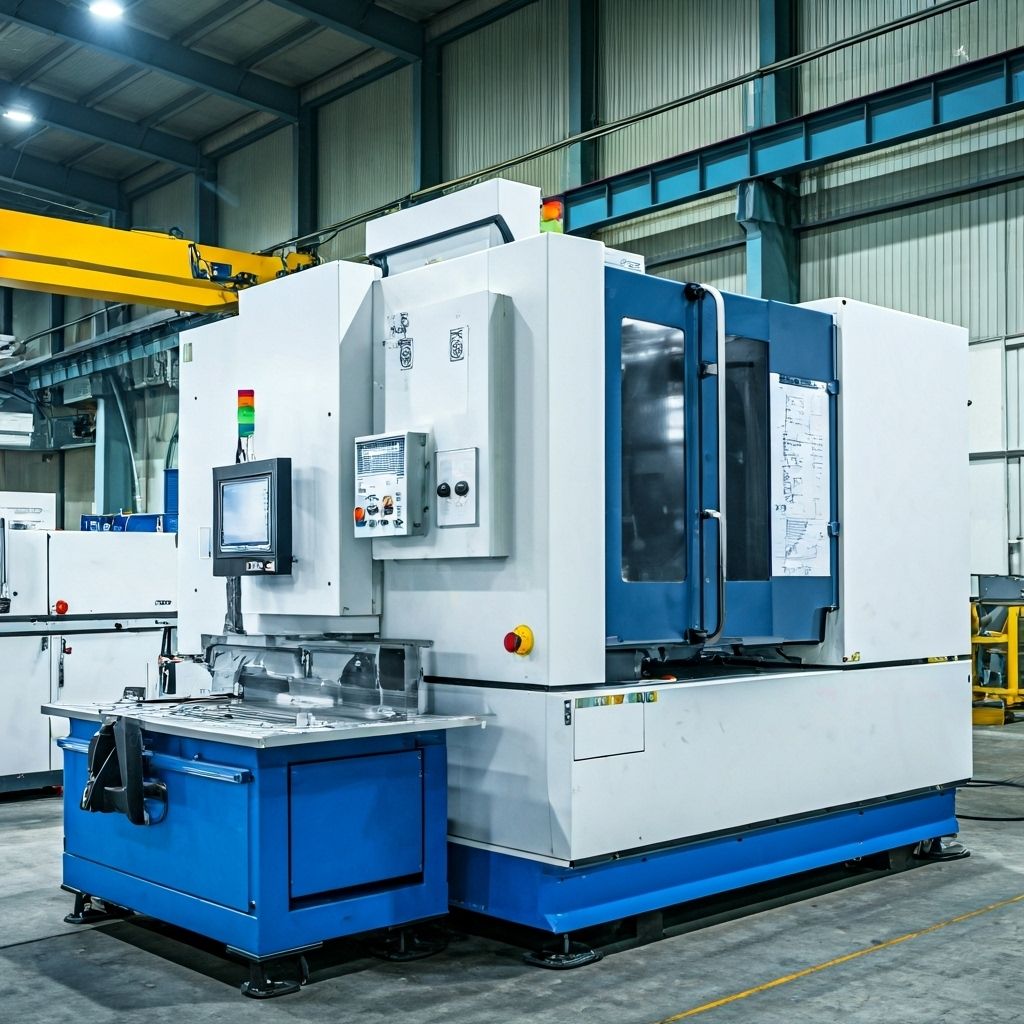 Industrial machinery installation